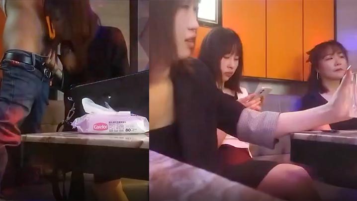 【换妻极品】KTV激情不眠夜三男三女唱歌玩成人游戏一人一个沙发上骑乘后入-绿奴性癖